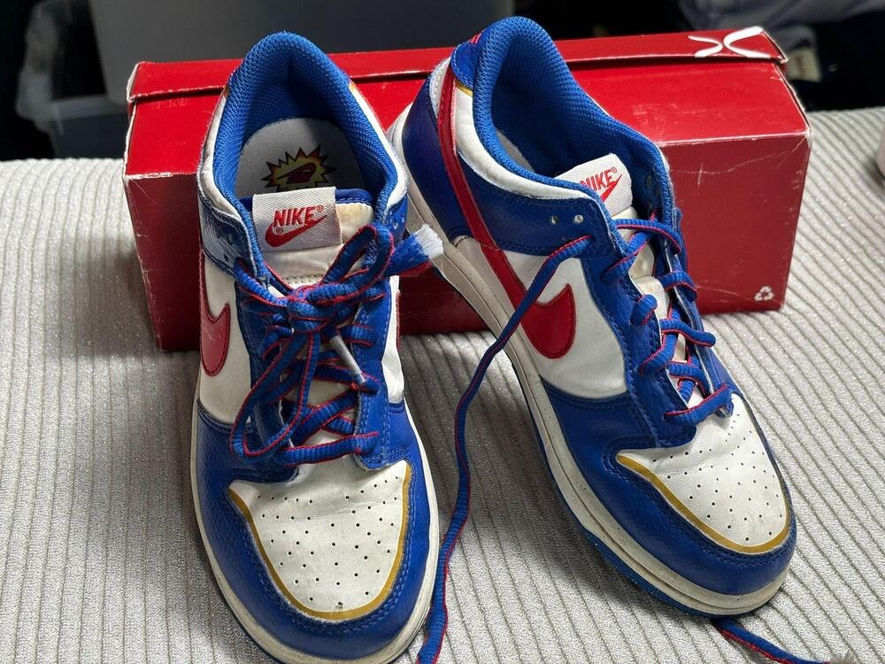 Nike Dunk Low Next Nature PS 'Superhero' Kids Size 3Y Blue FD0673-400